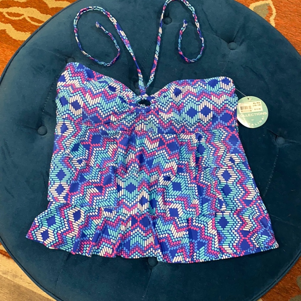 Collections by Catalina Tankini Top XL